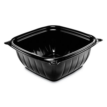 Dart® Presentabowls Pro Black Square Bowls, 32 Oz, 8.5 X 8.5 X 2, 63-bag, 4 Bags-carton freeshipping - TVN Wholesale